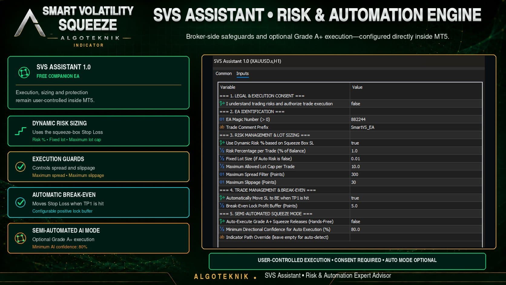 SVS Assistant EA